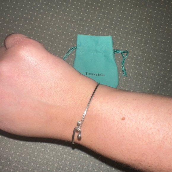Tiffany & Co. Hook Bangle 925 Bracelet - Picture 8 of 10